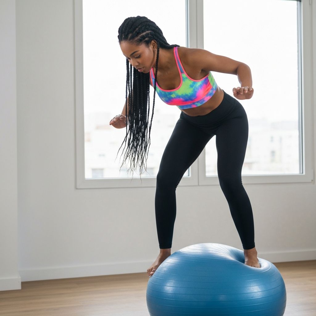 Stabilitätsübungen zu Hause