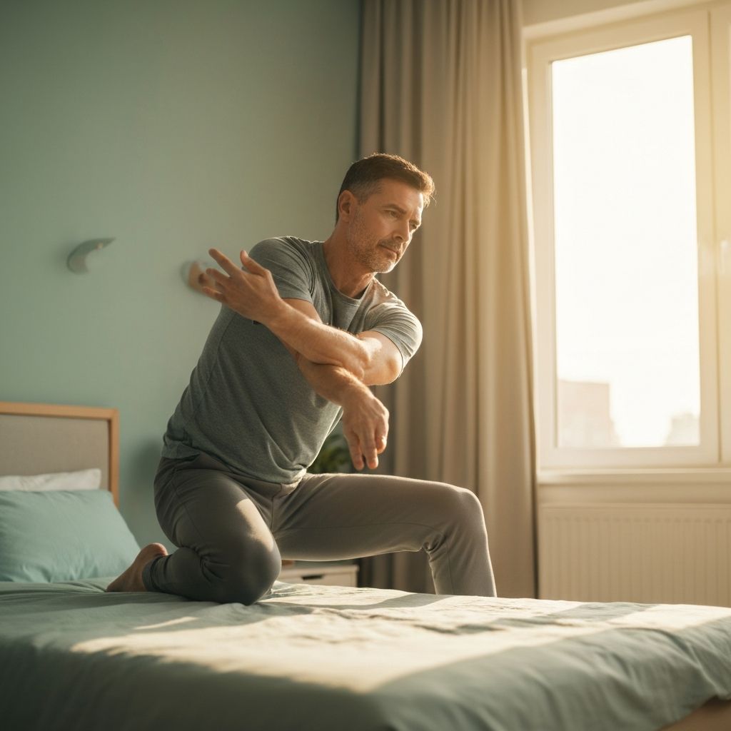 Morgendliche Aufwärmübungen